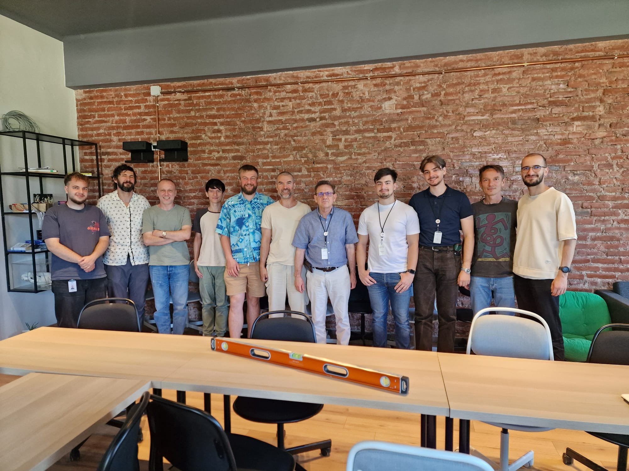 The SPACERAD team at the final project meeting on 31 July 2026
