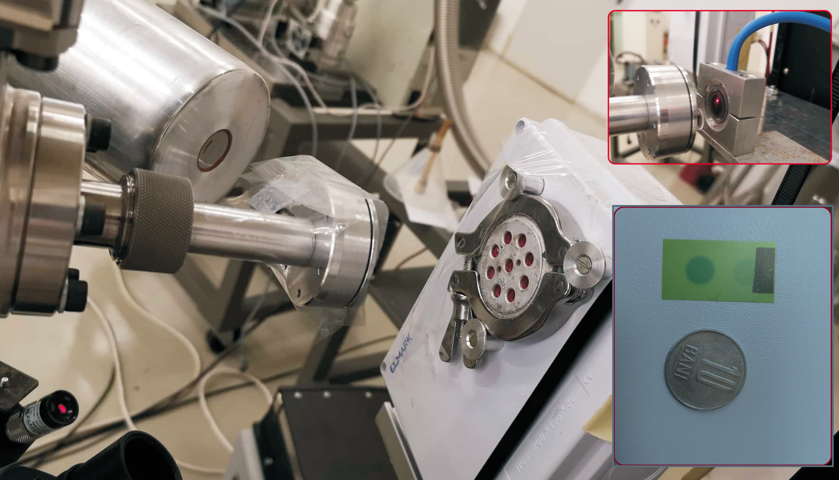 Biological samples irradiation chamber